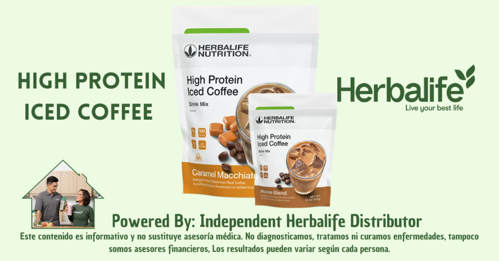 ☕ High Protein Iced Coffee: el café frío que alimenta y te activa al instante